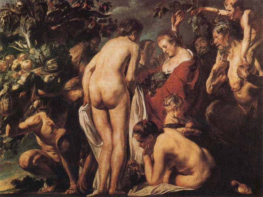 Jacob Jordaens Allegory of Fettility